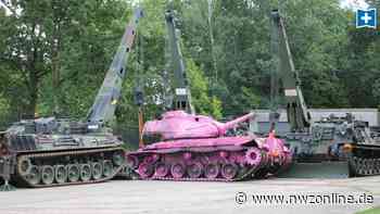 Neues Zuhause Im Deutschen Panzermuseum: Pink Panzer zieht von Delmenhorst nach Munster - Nordwest-Zeitung