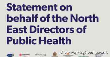 Keep following the basics to keep the virus at bay - Gateshead Council