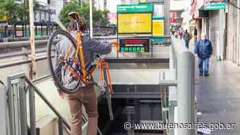 Viajá en subte con bicicleta o monopatín | Noticias - buenosaires.gob.ar