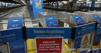 Paro de trenes: no hay servicio en la Ciudad de Buenos Aires y el Conurbano por un conflicto de maquinistas - El Cronista Comercial