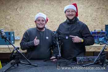Star building duo hand out 1000 presents from Bald Sleigh - St Helens Star