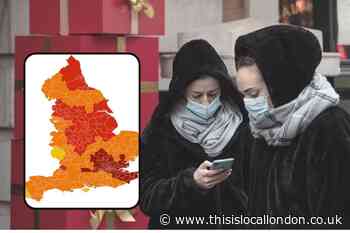 Covid tier map: More England areas move to Tier 4 from Boxing Day