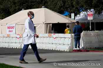 California warns it cannot afford a Christmas Covid surge as hospitals near capacity