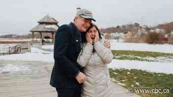 Bride surprises parents with wedding hours after their self-isolation ends