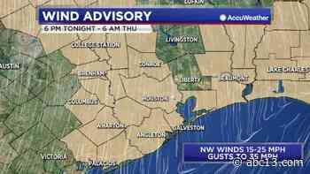 Houston Weather: Scattered storms Wednesday then cold for Christmas Day - KTRK-TV