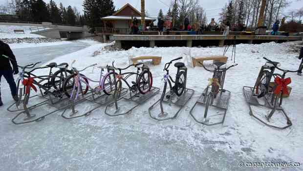 Bowness Park welcomes ice bikes and new skating trail