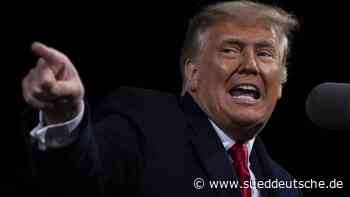 Corona-Konjunkturpaket in USA nach Trump-Einwand in Schwebe - Süddeutsche Zeitung