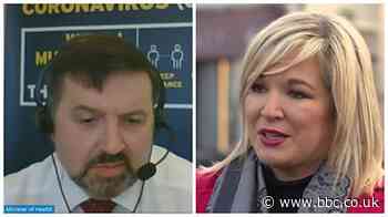 Coronavirus: Ministers argue for and against GB-NI travel ban