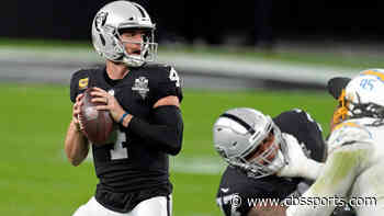 Raiders upgrade Derek Carr to a full participant during Wednesday practice, hopeful to play in Week 16