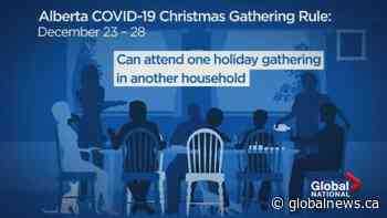 Alberta relaxes holiday rule for people who live alone