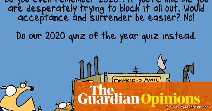Do you even remember 2020?! Do our quiz of the year quiz | First Dog on the Moon