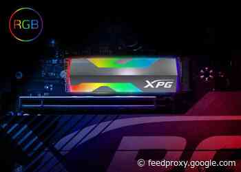 New XPG SPECTRIX S20G PCIe Gen3x4 M.2 2280 SSD