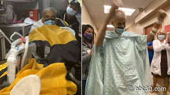 Man hospitalized for 8 months survives COVID-19, returns home in time for Christmas