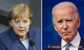 Angela Merkel and Joe Biden set to 'come to blows' in row over trade