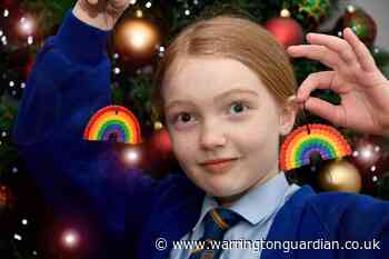 The extraordinary nine-year-old whose rainbow creations raised £13K for Warrington Hospital