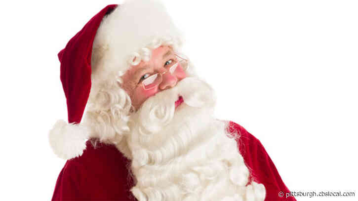 Santa Claus Visits Students In Baldwin-Whitehall School District Neighborhoods