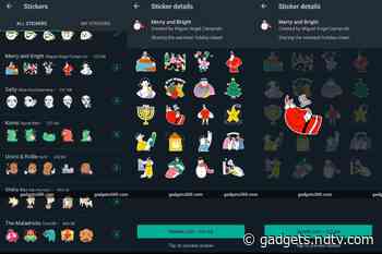 WhatsApp Adds Merry Christmas Stickers: How to Find, Share With Friends and Family