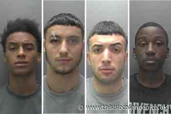 Four jailed after two men attacked in Watford town centre