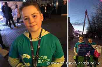 Sutton step-siblings walk with pride for Cancer Research UK