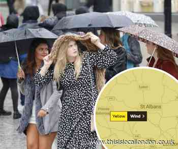Storm Bella to strike Hertfordshire, London and Essex