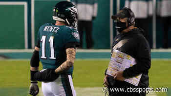 Doug Pederson says Carson Wentz has 'been a pro' about getting benched for Jalen Hurts