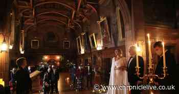 Bamburgh Castle owner becomes first Armstrong to marry at the venue in 125 years