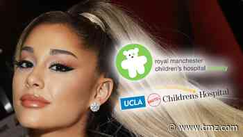Ariana Grande Plays Santa for Kids at Children's Hospitals
