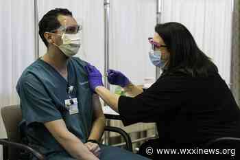 More than 11000 local medical staff vaccinated, vaccine clinics continue through holidays. - WXXI News