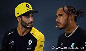 Daniel Ricciardo gifts Lewis Hamilton present 'more meaningful than seven world titles' - Express