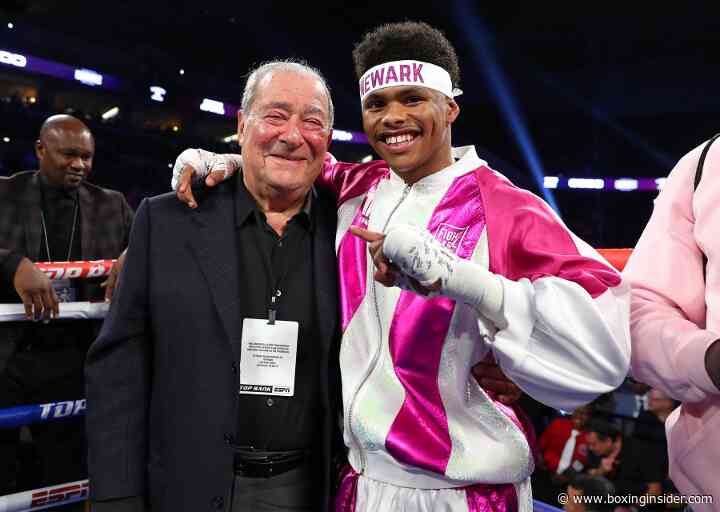Bob Arum: “Shakur Stevenson Mark My Words Will Eventually Be The Face Of Boxing”