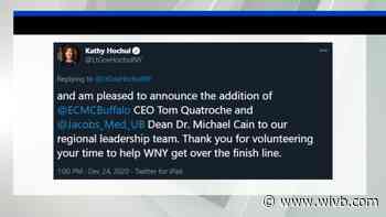 ECMC CEO and UB Dean join WNY Vaccine Hub leadership team