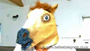Film star makes surprise appearance in celeb-filled television pantomime