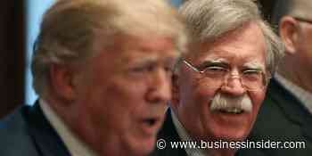 John Bolton to Trump: 'For God's sakes, get out of the way' - Business Insider - Business Insider