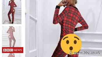 Viral 'butt-less' pyjamas ad sparks confusion