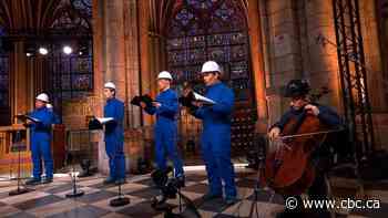 Notre Dame choir holds Christmas Eve concert inside fire-damaged Paris cathedral