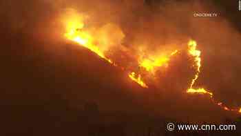 San Diego County wildfire prompted evacuations at Camp Pendleton and nearby area