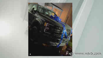 Bills players gift WR Coach Chad Hall with a new truck