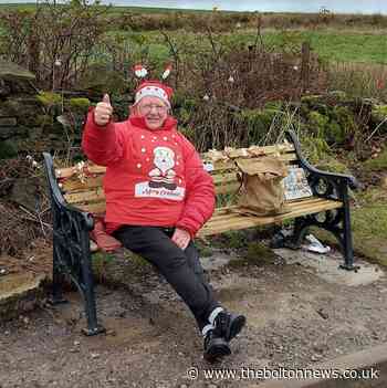 Bolton's 'waving man' Tommy thanks town for Christmas kindness