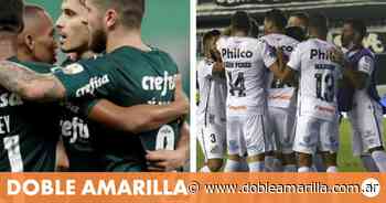 Pese al endurecimiento y las nuevas restricciones, los planteles de Santos y Palmeiras no tendrán que hacer cuarentena - Doble Amarilla
