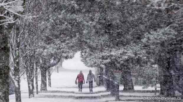 Complex winter storm that's about to dump snow in Toronto will bring white Christmas - CTV Toronto