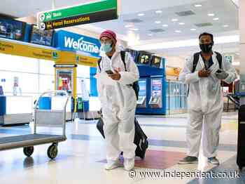 Coronavirus: Passengers travelling to US from UK will need negative test or be barred from flying