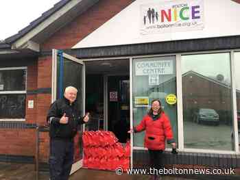 The town says a thank you to the tune of £14 k to its lockdown heroes