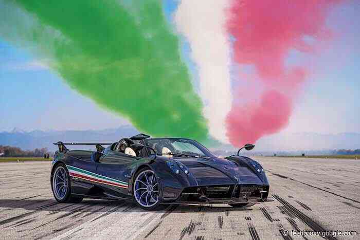 Pagani Huayra Tricolore costs €5.5 million (Video)