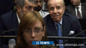 Expresidente argentino Menem, en coma inducido tras sufrir fallo renal - El Tiempo