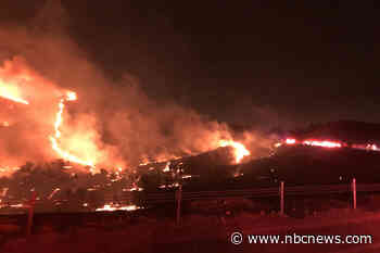 Creek Fire forces Christmas Eve evacuations north of San Diego