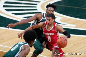Trice Scores 29, No. 9 Wisconsin Beats Michigan State 85-76