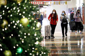 U.S. air travel reached post-March peak on day before Christmas Eve