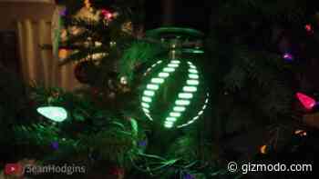 This Persistence of Vision Christmas Ornament Is the Most Hypnotizing Thing You’ll See Today