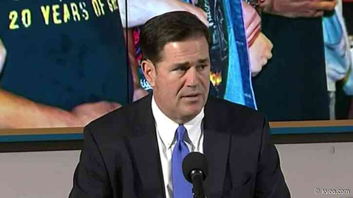 Ducey thanks virus workers, volunteers; deaths remain high