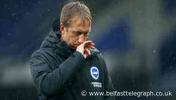 Falling into bottom three could deal Brighton psychological blow – Graham Potter